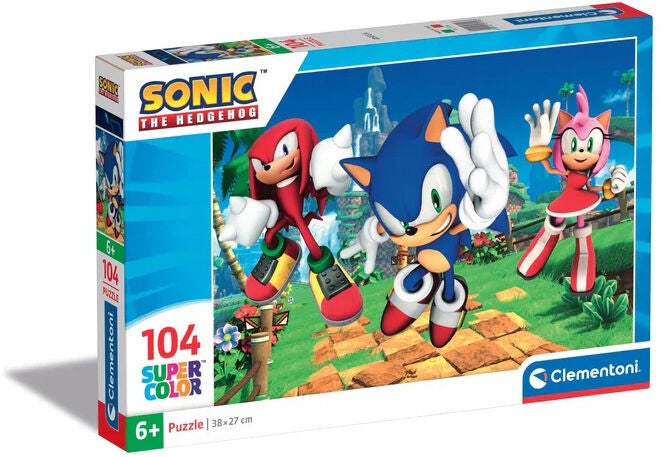 Clementoni Sonic Kinderpuzzle 104 Teile von Clementoni