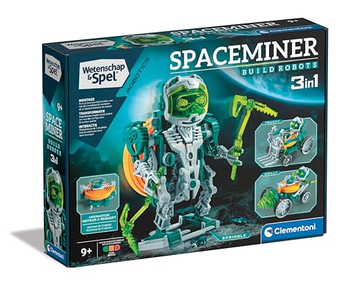 Clementoni Space Miner, Robotik Spiel, Für Kinder, Mehrfarbig - 56197 von Clementoni