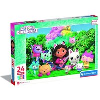 Clementoni - Supercolor Puzzle - Maxi - Gabby's Dollhouse, 24 Teile von Clementoni