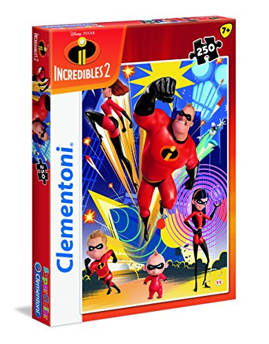 Clementoni – Supercolor – The Incredibles 2 – 250 Teile Puzzle, 29056, Multicolour von Clementoni