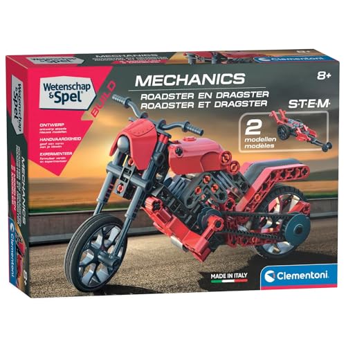 Clementoni Wetenschap & Spel Mechanica - Roadster, 2in1 von Clementoni