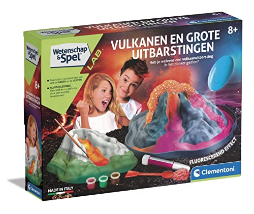 Clementoni Wissenschaft & Spiel, Vulkane und Große Eruptionen! - 8+ Jahre - 56052 von Clementoni