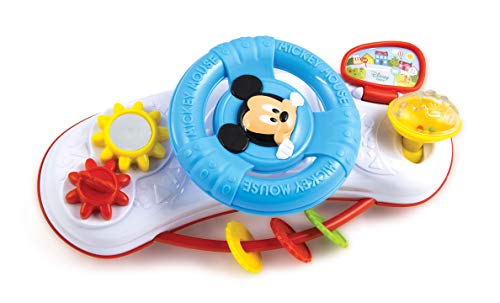 Clementoni Disney Baby – 17213 – Baby Mickey Lenkrad für Kinderwagen von Clementoni