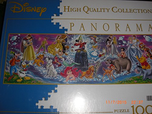 Disney Panorama Puzzle 1000 Teile - Disney family von Clementoni