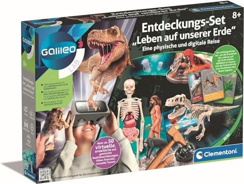 Galileo Lab Entdeckungs-Set Leben auf unserer Erde - Experimentierkasten mit VR-Erlebnis - Spielzeug für Kinder ab 8 Jahren, 59366 von Clementoni von Clementoni