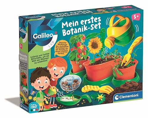 Galileo Lab Mein erstes Botanik-Set - Experimentierkasten mit spannenden Experimenten rund um den Garten Spielzeug für Kinder ab 5 Jahren, 59399 von Clementoni von Clementoni