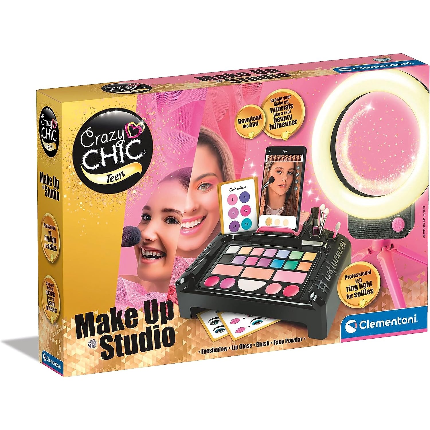 Gioco Clementoni Crazy Chic Teen Make Up Studio von Clementoni