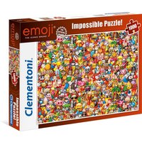 Clementoni - Impossible Puzzle - Emoji, 1000 Teile von Clementoni