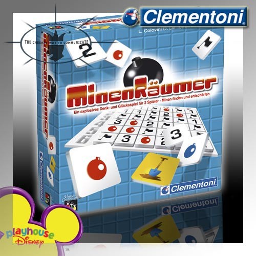 Minenräumer - das explosive Denkspiel von Clementoni (Schiffe versenken) von Clementoni