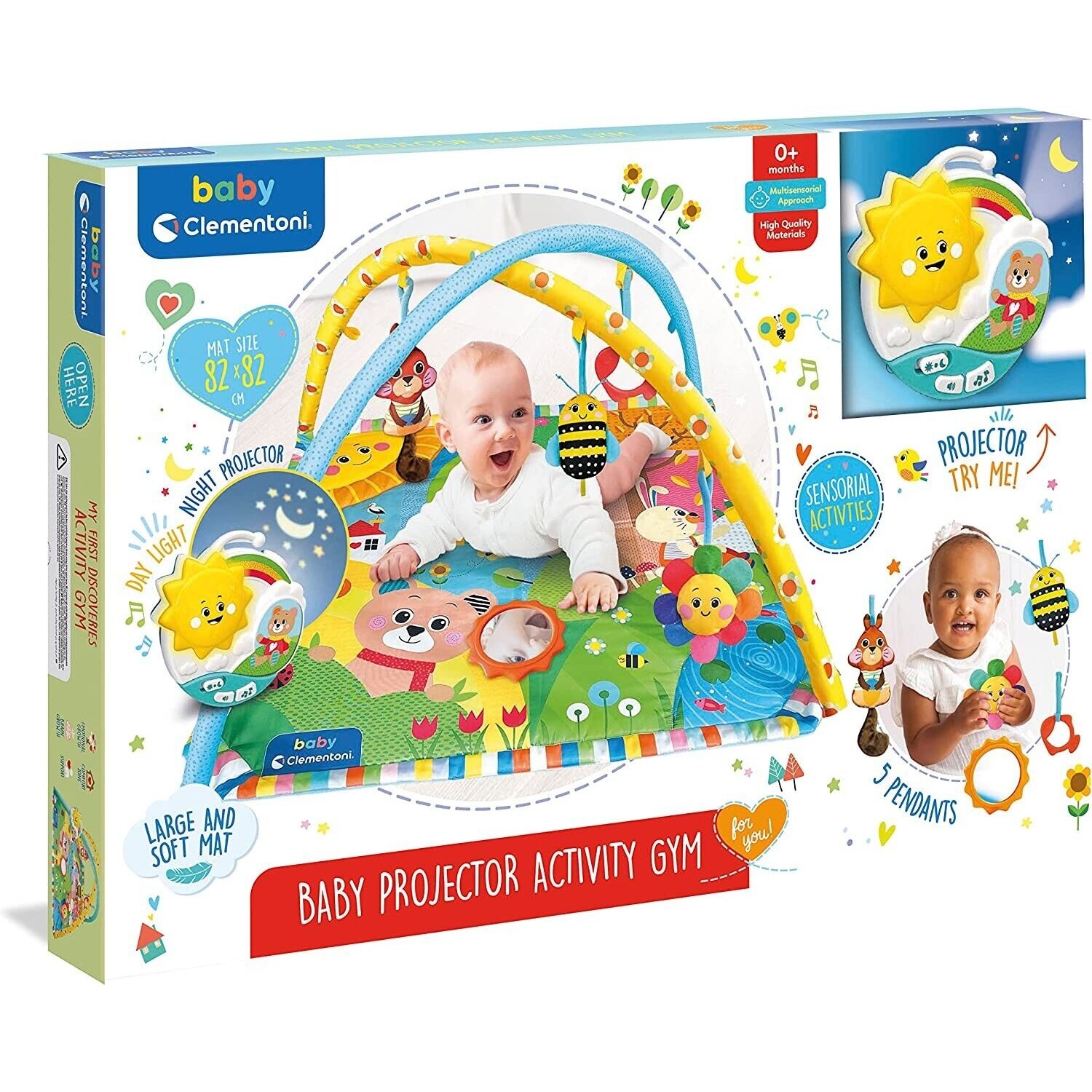 Palestrina Clementoni Babyprojektor Activity Gym von Clementoni