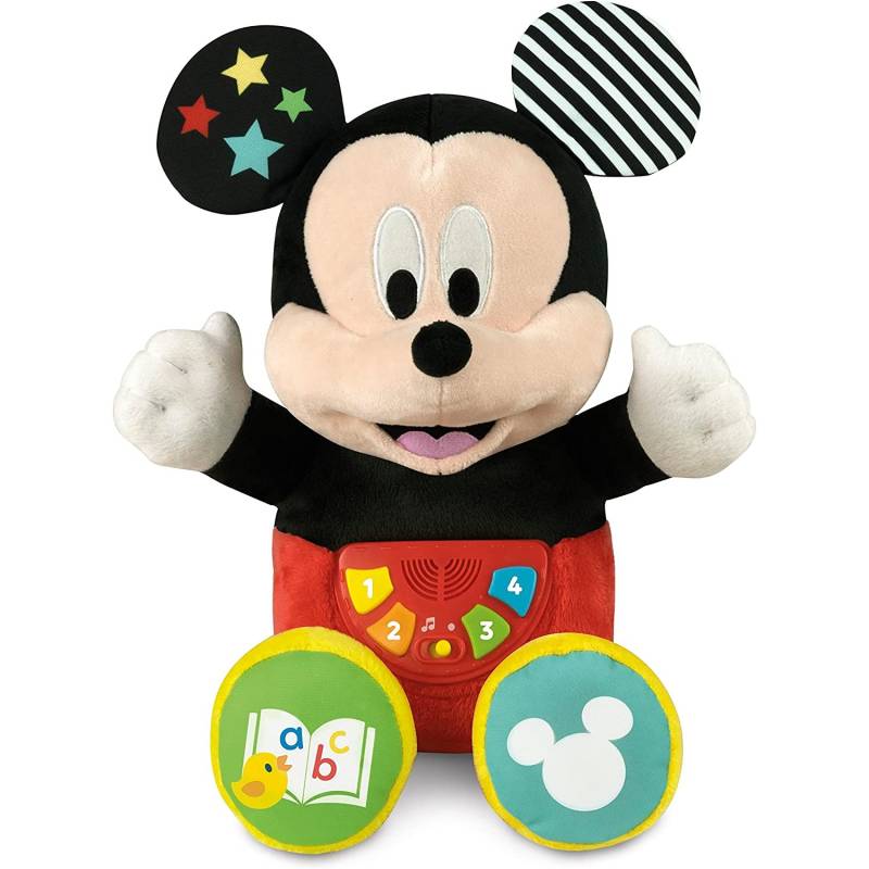 Plüsch Geschichtenerzähler Clementoni Disney Baby Mickey Erste Geschichten von Clementoni