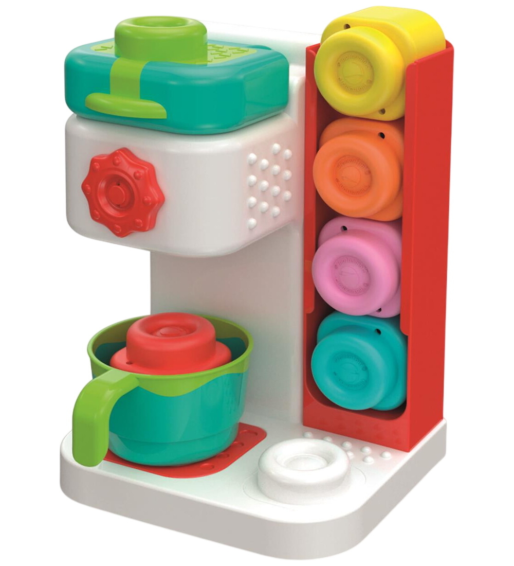 Clemmy Sinnesspielzeug – Kaffeepause – Kaffeemaschine - Clemmy - One Size - Motorikspielzeug Clemmy Sinnesspielzeug – Kaffeepause – Kaffeemaschine - Clemmy - One Size - Motorikspielzeug von Clemmy