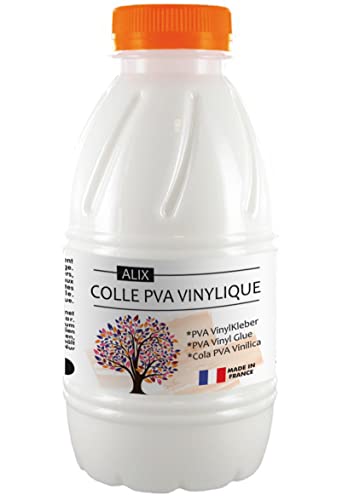 Alix PVA-Kleber, Vinyl, Weiß, 500 g, ideal für Bastelarbeiten und kreative Hobbys, ab 3 Jahren, Schulbeginn, französisches Produkt Alix PVA-Kleber, Vinyl, Weiß, 500 g, ideal für Bastelarbeiten und kreative Hobbys, ab 3 Jahren, Schulbeginn, französisches Produkt von Cléopâtre