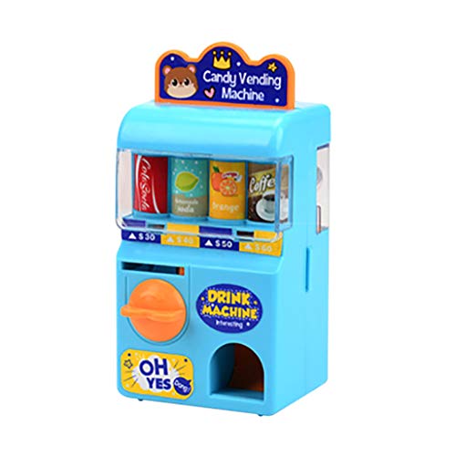 Play Kit Kinder Simulierte Pretend Education Sound Vending Toy Machine Education Xhf175 (Blue, One Size) von Clicitina