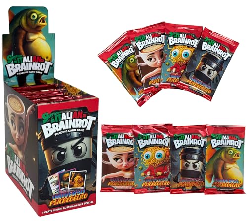 Clondo für Italian Brainrot Skifidol - Display 24 Stück Beutel 7 Karten Clondo für Italian Brainrot Skifidol - Display 24 Stück Beutel 7 Karten von Clondo