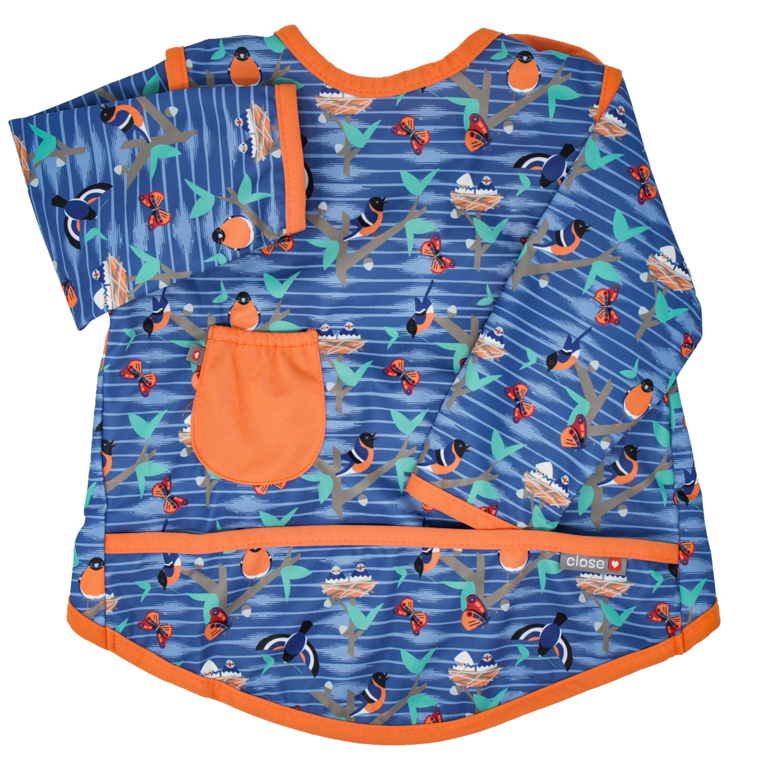 Pop-in Coverall Lätzchen mit Ärmeln - Stufe 4 - Twilight Garden Pop-in Coverall Lätzchen mit Ärmeln - Stufe 4 - Twilight Garden von Close Parent