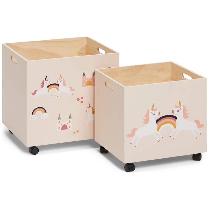 Cloudberry Castle Aufbewahrungsboxen 2er-Pack Einhorn von Cloudberry Castle