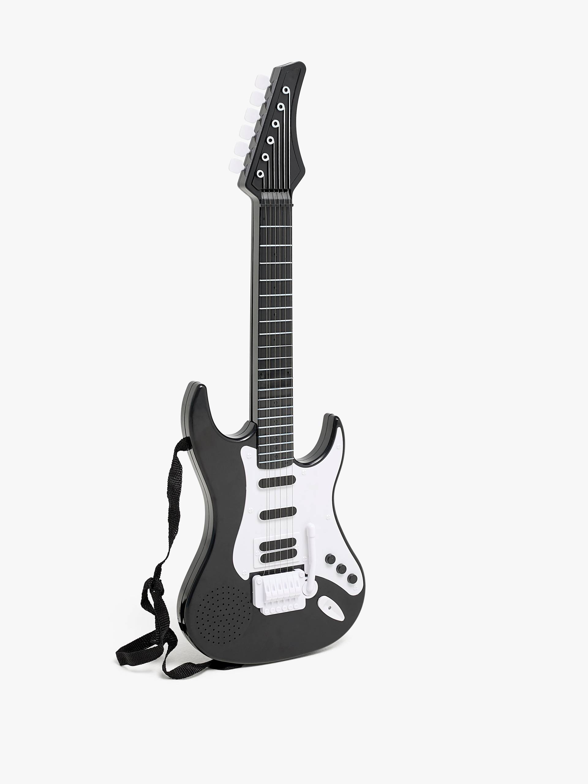 Cloudberry Castle E-Gitarre 56,5 cm, Schwarz/Weiß Cloudberry Castle E-Gitarre 56,5 cm, Schwarz/Weiß von Cloudberry Castle