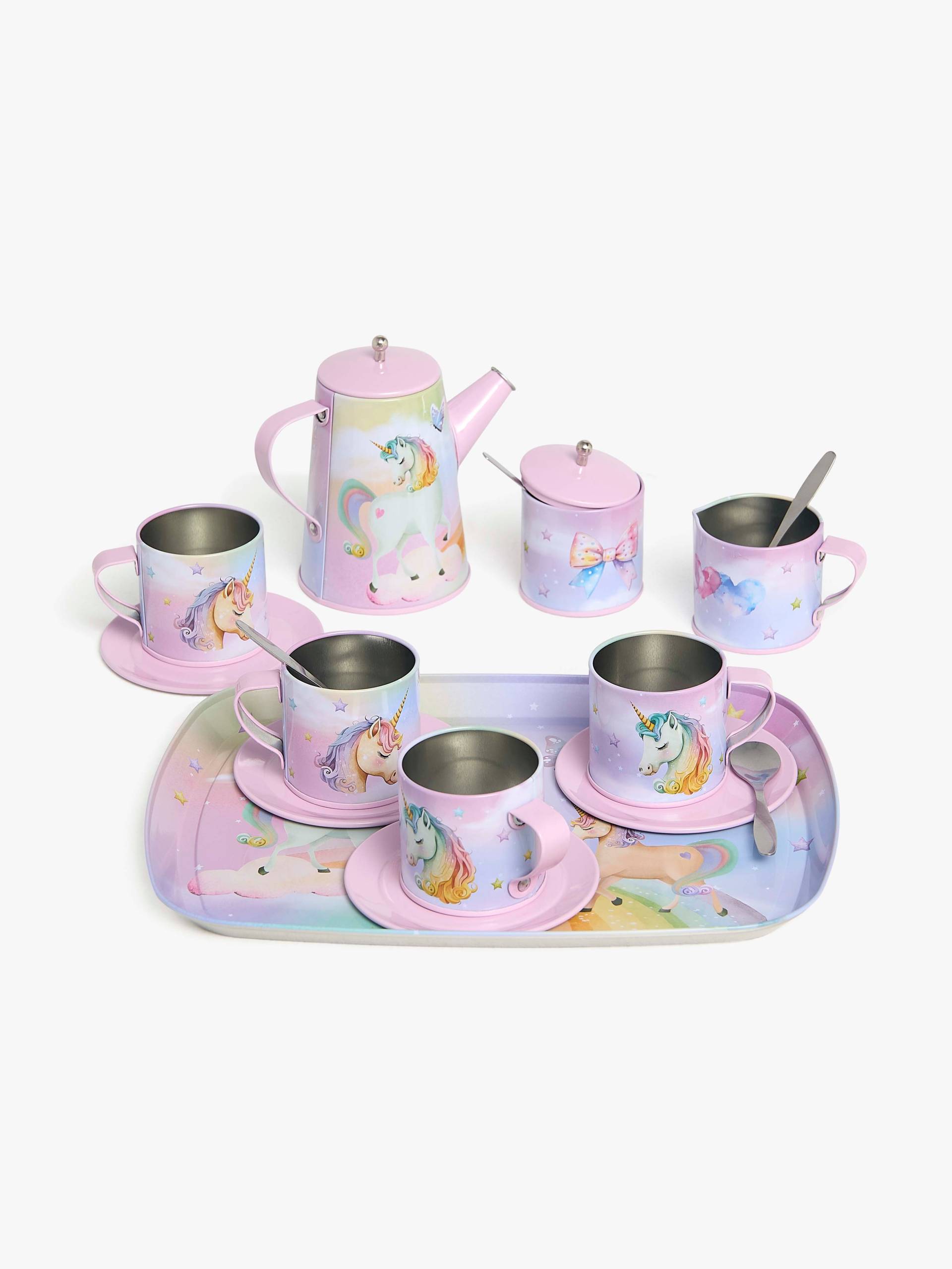 Cloudberry Castle Einhorn Teegeschirr 18 Teile Cloudberry Castle Einhorn Teegeschirr 18 Teile von Cloudberry Castle