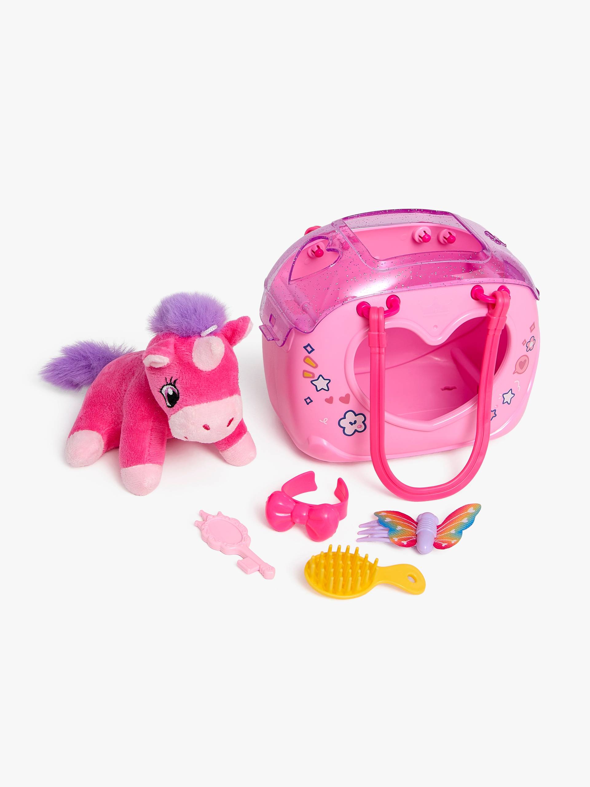 Cloudberry Castle Kuscheltier Pony mit Tasche & Zubehörteile Cloudberry Castle Kuscheltier Pony mit Tasche & Zubehörteile von Cloudberry Castle