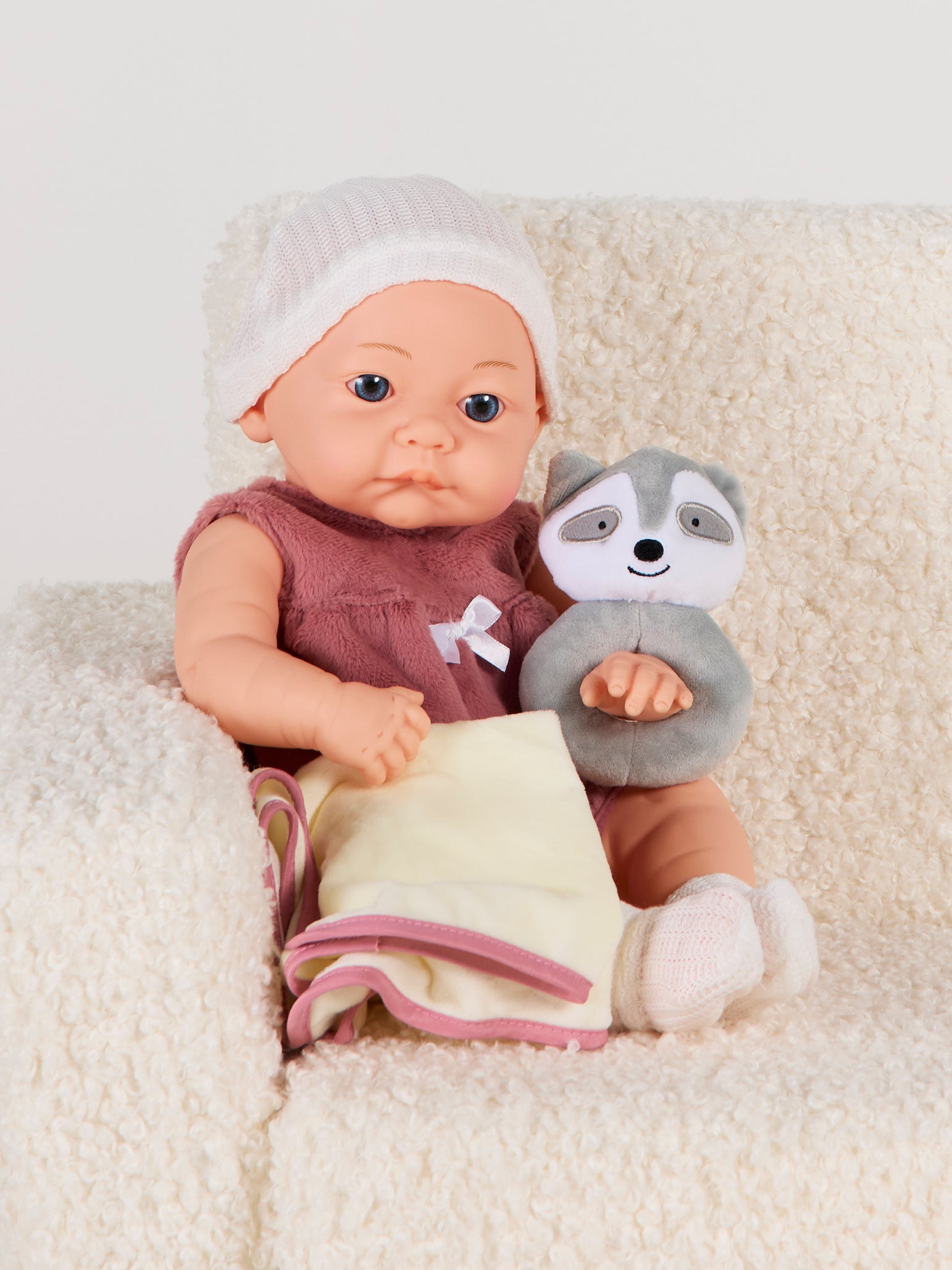 Cloudberry Castle Puppe Neugeborenes Baby 40 cm, Rosa Cloudberry Castle Puppe Neugeborenes Baby 40 cm, Rosa von Cloudberry Castle