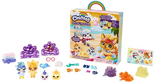 Cloudees GPX45 - Sammelfiguren Strandparty Spielset, ab 4 Jahren von Mattel