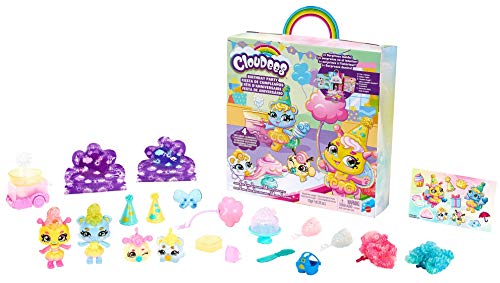 Cloudees GPX46 - Sammelfiguren Geburtstagsparty Spielset, ab 4 Jahren von Mattel