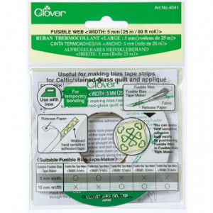 Clover Schmelzbare Vliesband - 5mm von Clover