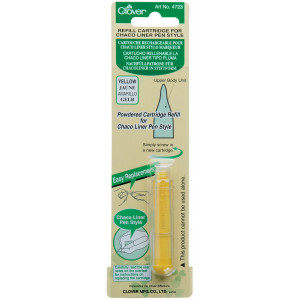 Clover Chaco Liner Pen Nachfüllpackung Gelb von Clover