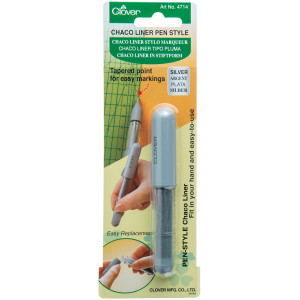 Clover Chaco Liner Pen Silber von Clover