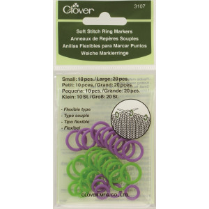 Clover Ringmarkierungen klein 30 Stk von Clover