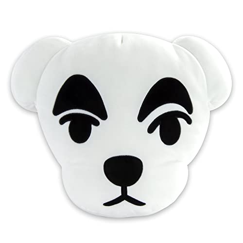 Club Mocchi Mocchi Animal Crossing KK Slider Mega Plüschtier 40cm, Nintendo Plüschtiere, Schlafzimmerzubehör für Kinder, Dekokissen, Super Mario Stofftier für Jungen und Mädchen, geeignet ab 3 Jahren von Club Mocchi Mocchi