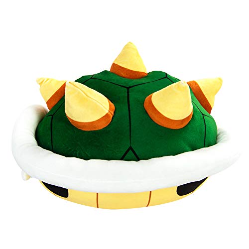 Club Mocchi Mocchi Bowser Plüschtier 40cm, Nintendo & Mario Merchandise, Schlafzimmerzubehör für Kinder, Kuscheltier, Super Mario Stofftier für Jungen und Mädchen, geeignet ab 3 Jahren + von Club Mocchi Mocchi