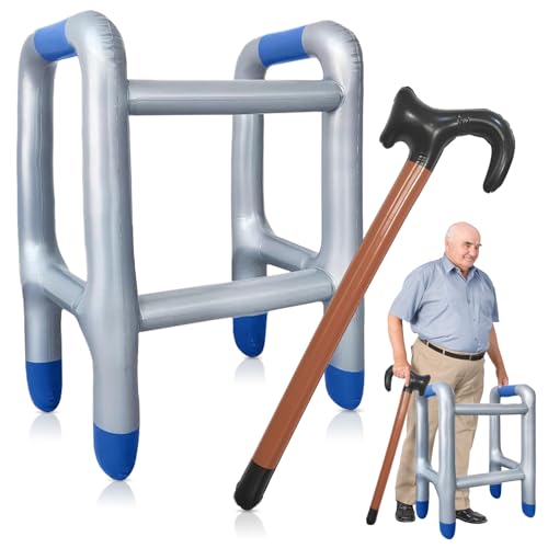 Clvsyh Aufblasbare Gehhilfe, Aufblasbarer Spazierstock, Aufblasbare Kostüme EIN lustiges Geschenk Für Halloween, Kostümpartys, Cosplay Und Geburtstagsstreiche Clvsyh Aufblasbare Gehhilfe, Aufblasbarer Spazierstock, Aufblasbare Kostüme EIN lustiges Geschenk Für Halloween, Kostümpartys, Cosplay Und Geburtstagsstreiche von Clvsyh