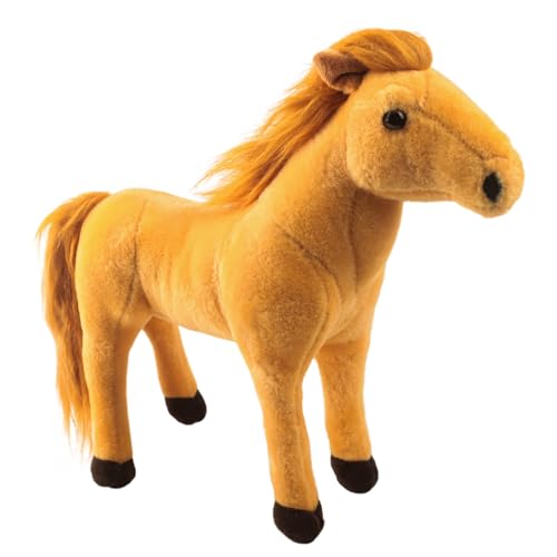 Clvsyh Pferd Kuscheltier, Pferd Plüschspielzeug, Plüschtier für Kinder, 26cm Clvsyh Pferd Kuscheltier, Pferd Plüschspielzeug, Plüschtier für Kinder, 26cm von Clvsyh