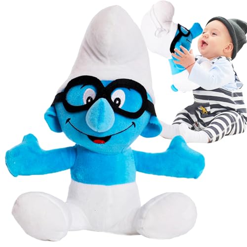 Schlümpfe Plüschtier, 35cm Smurfs gefüllte Puppen, Stofftier Gefüllte Plüschpuppe Stofftier Plüsch, Schlümpfe Kuscheltier, Smurfs Plüschtier Toy (B) von Clvsyh