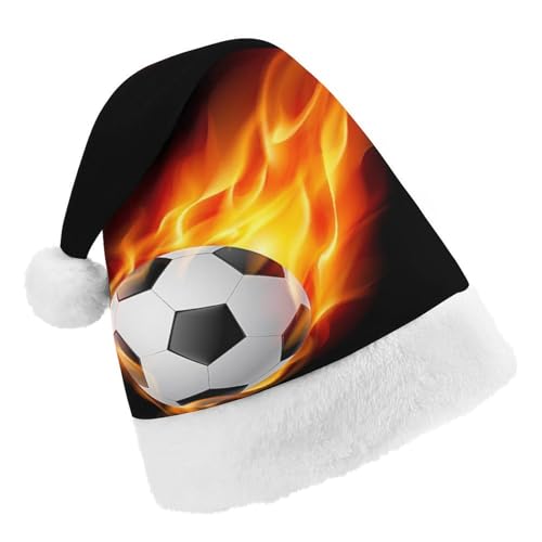 Cmagnifico Weihnachtsmütze, Fußball-Feuerhut für verschiedene Feiertagspartys Cmagnifico Weihnachtsmütze, Fußball-Feuerhut für verschiedene Feiertagspartys von Cmagnifico