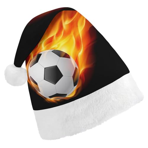 Cmagnifico Weihnachtsmütze, Fußball-Feuerhut für verschiedene Feiertagspartys Cmagnifico Weihnachtsmütze, Fußball-Feuerhut für verschiedene Feiertagspartys von Cmagnifico