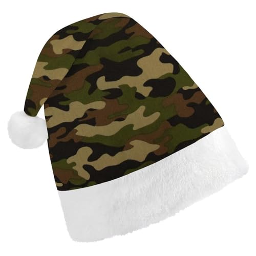 Cmagnifico Weihnachtsmütze für Erwachsene, Armee-Camouflage-Hut für verschiedene Feiertagspartys von Cmagnifico