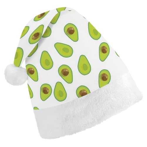 Cmagnifico Weihnachtsmütze für Erwachsene, Avocado-Hut für verschiedene Feiertagspartys von Cmagnifico