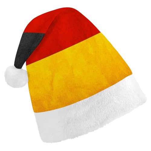 Cmagnifico Weihnachtsmütze für Erwachsene, Deutschland-Flagge, Hut für verschiedene Feiertagsfeiern von Cmagnifico