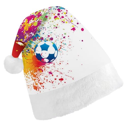 Cmagnifico Weihnachtsmütze für Erwachsene, Fußball-Sportmütze für verschiedene Feiertagspartys von Cmagnifico