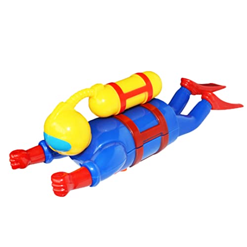 Badespielzeug 1PC Taucher Mann Schwimmbad Spielzeug Uhren Spielzeug Winden Sie Wasserspielzeug Badezimmer Spielzeug Duschgeschenk Puzzle Spielzeug für Jungen und Mädchen von Cndiyald