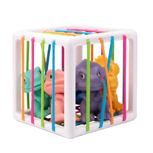 Cndiyald Bildungssortierspielzeug Babyform Sortierspielzeug farbenfrohe Bildungsspielzeug sensorische Sortierbox 5 Tier von Cndiyald