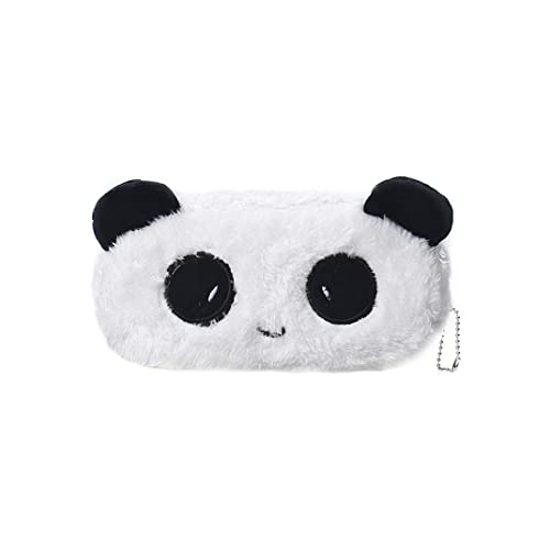 Cndiyald Cartoon Bleistifthalter Cartoon Panda School Bleistift Koffer Plüschbeutel Stifte Halter Organisator Beutel für Kinder von Cndiyald