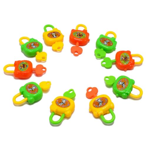 Cndiyald Cartoon Key Lock Toy Key Lock Toys Cartoon Lernen Notizbuch Schließ von Cndiyald