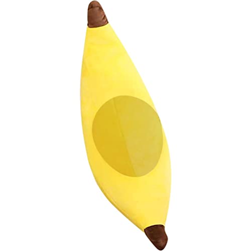 Cndiyald Festival Kostümkappen Kinder Erwachsener Unisex lustiger Bananenhut gelbe Neuheit Notey Food Dress Party Decor Head Accessoire von Cndiyald