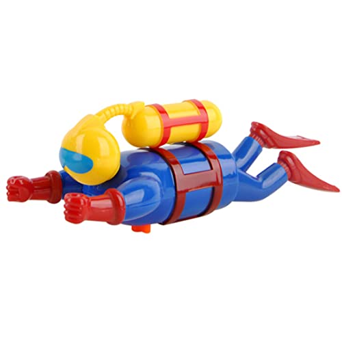 Cndiyald Kinder Taucherspielzeug Bad Schwimmzeit Spaß Unterwasser -Abenteurer Wind Up Toy Water Taucher Kleinkindspielzeug 1pc von Cndiyald