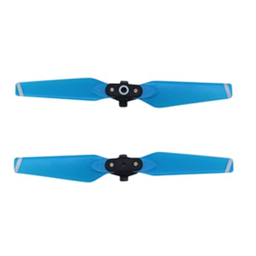 Cndiyald Quadcopter Propeller RC -Drohnen -Propeller Schnellfreisetzer Ersatzpropeller kompatibel mit Spark UAV 1Pair Blau von Cndiyald