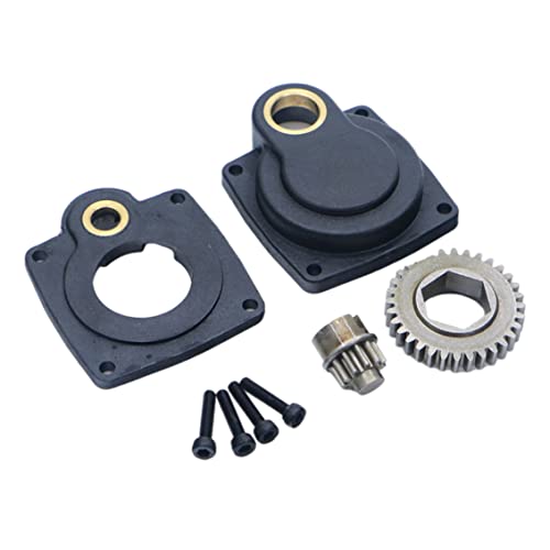 Cndiyald RC Car Electric Starter Cover RC Electric Starter Backplate Rückenabdeckung 1/10 RC -Auto Teil kompatibel mit HSP 16 18 21 Motor H12 von Cndiyald